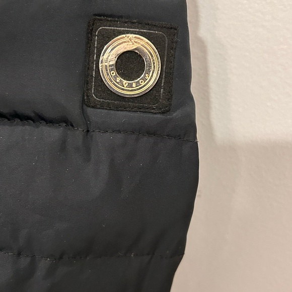 NWOT NEO-I by OROBOS women’s black & grey mix media quilted Parka size XX Small - Picture 6 of 7